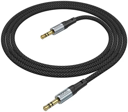Hoco UPA26 3.5mm Jack naar 3.5mm Jack Audiokabel 1M Zwart afbeelding 6