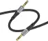 Hoco UPA26 3.5mm Jack naar 3.5mm Jack Audiokabel 1M Zwart afbeelding 1