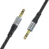 Hoco UPA26 3.5mm Jack naar 3.5mm Jack Audiokabel 1M Zwart afbeelding 2