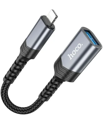 Hoco UA24 Apple Lightning naar USB-A Female USB2.0 Converter Kabels