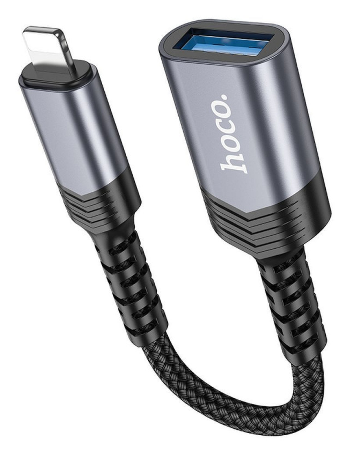Hoco UA24 Apple Lightning naar USB-A Female USB2.0 Converter afbeelding 6