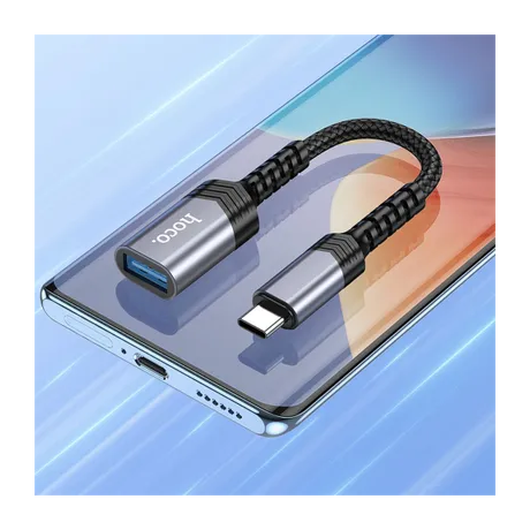 Hoco UA24 USB-C Male naar USB-A Female USB3.0 Converter afbeelding 5