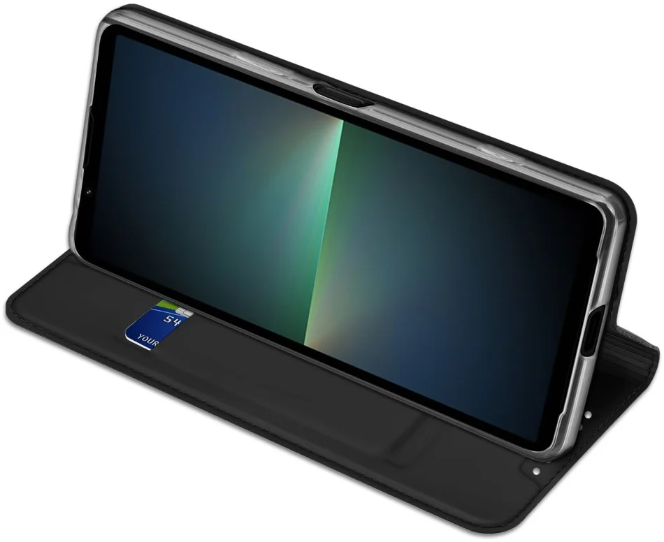 Dux Ducis Skin Pro Sony Xperia 5 V Hoesje Portemonnee Zwart afbeelding 5