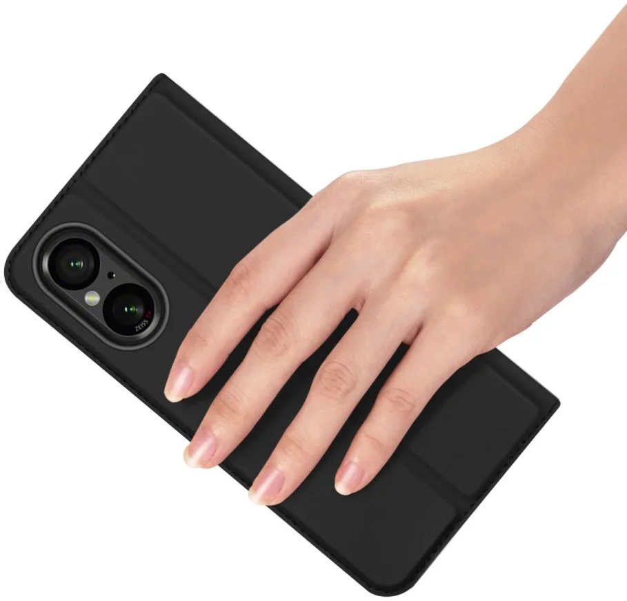 Dux Ducis Skin Pro Sony Xperia 5 V Hoesje Portemonnee Zwart afbeelding 6
