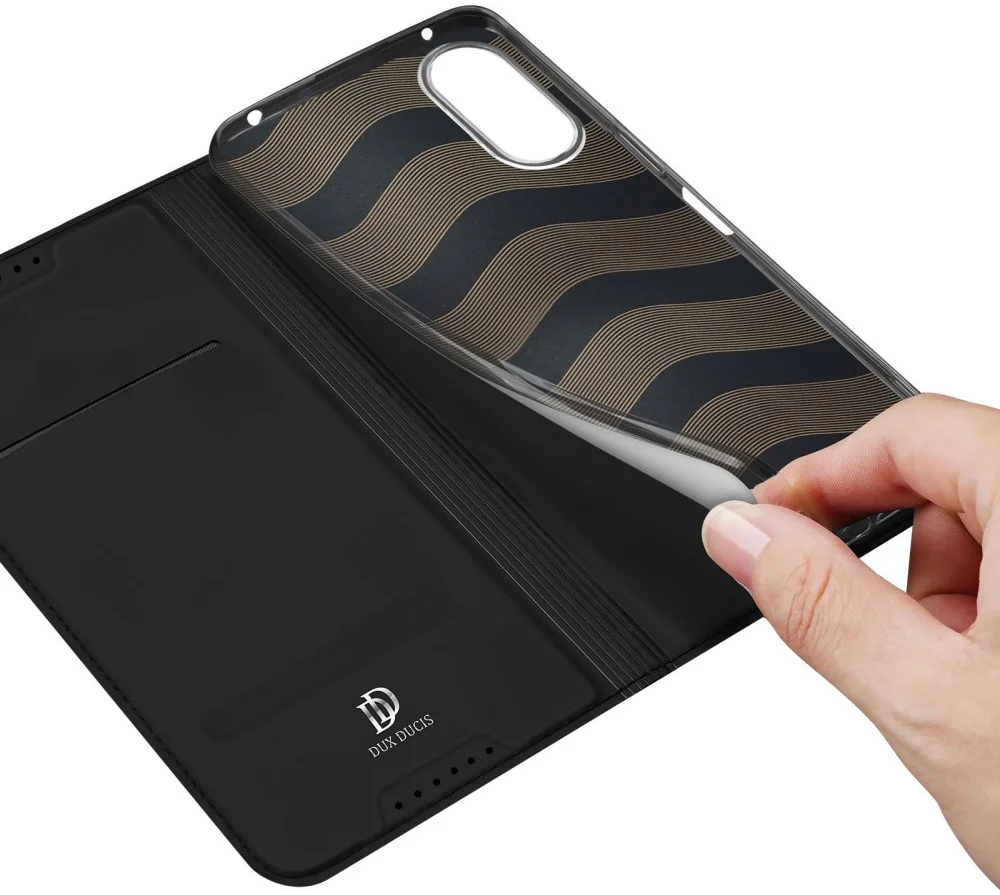 Dux Ducis Skin Pro Sony Xperia 5 V Hoesje Portemonnee Zwart afbeelding 7