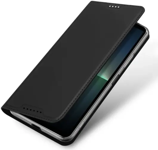 Dux Ducis Skin Pro Sony Xperia 5 V Hoesje Portemonnee Zwart afbeelding 1