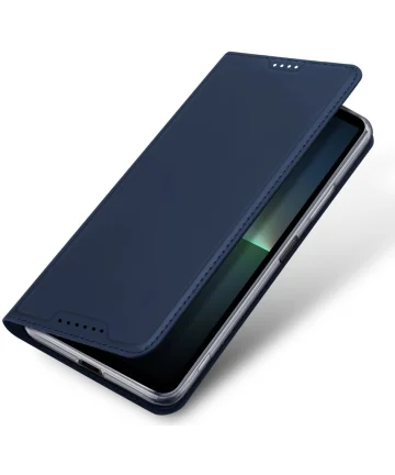 Dux Ducis Skin Pro Sony Xperia 5 V Hoesje Portemonnee Blauw Hoesjes