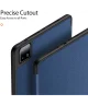 Dux Ducis Domo Xiaomi Pad 6 Max Hoes Tri-Fold Book Case Blauw