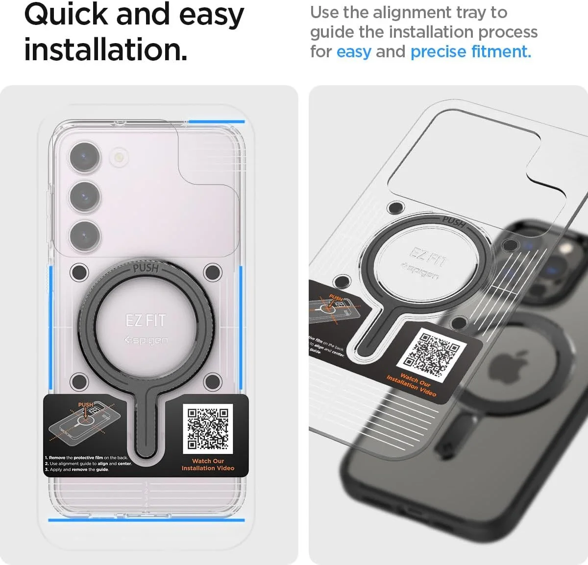 Spigen OneTap Magnetische Ring voor MagSafe Carbon afbeelding 3