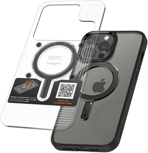 Spigen OneTap Magnetische Ring voor MagSafe Carbon afbeelding 1