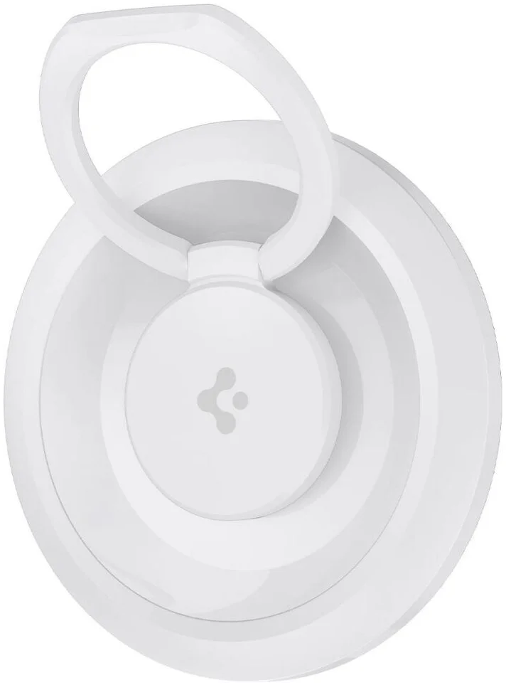 Spigen O-Mag Magnetische MagSafe Vinger Ring Houder Standaard Wit afbeelding 11