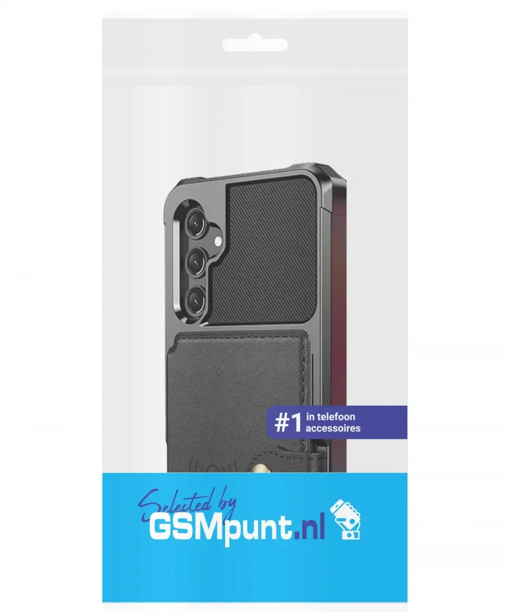 Samsung Galaxy A25 3 in 1 Back Cover Portemonnee Hoesje Rood afbeelding 8
