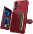 Samsung Galaxy A25 3 in 1 Back Cover Portemonnee Hoesje Rood afbeelding 7