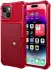 Apple iPhone 15 3 in 1 Back Cover Portemonnee Hoesje Rood afbeelding 2