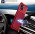 Apple iPhone 15 3 in 1 Back Cover Portemonnee Hoesje Rood afbeelding 3
