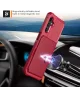 Samsung Galaxy A14 3 in 1 Back Cover Portemonnee Hoesje Rood