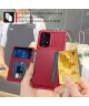 Samsung Galaxy A53 3 in 1 Back Cover Portemonnee Hoesje Rood