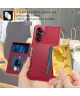 Samsung Galaxy A54 3 in 1 Back Cover Portemonnee Hoesje Rood