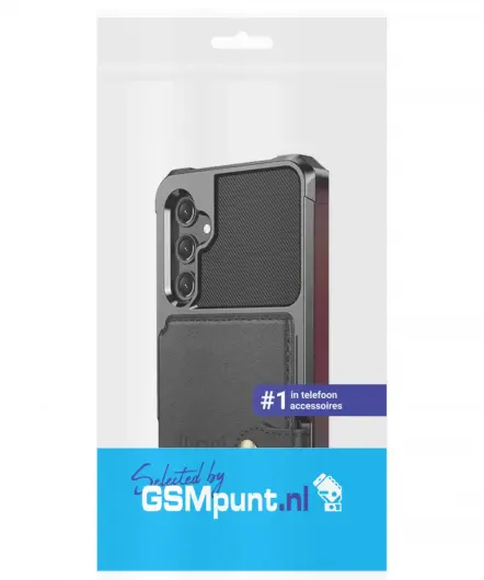 Samsung Galaxy A25 3 in 1 Back Cover Portemonnee Hoesje Paars afbeelding 8