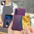 Samsung Galaxy A25 3 in 1 Back Cover Portemonnee Hoesje Paars afbeelding 3