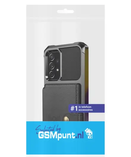 Samsung Galaxy A53 3 in 1 Back Cover Portemonnee Hoesje Paars afbeelding 8