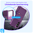 Samsung Galaxy A54 3 in 1 Back Cover Portemonnee Hoesje Paars afbeelding 4