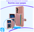 Samsung Galaxy A54 3 in 1 Back Cover Portemonnee Hoesje Roze afbeelding 3
