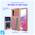 Samsung Galaxy A54 3 in 1 Back Cover Portemonnee Hoesje Roze afbeelding 2