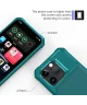 Apple iPhone 15 Pro Max 3 in 1 Back Cover Portemonnee Hoesje Blauw