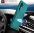Samsung Galaxy A34 3 in 1 Back Cover Portemonnee Hoesje Groen Blauw afbeelding 3