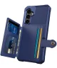 Samsung Galaxy S23 FE 3 in 1 Back Cover Portemonnee Hoesje Donkerblauw