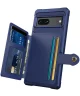 Google Pixel 7 3 in 1 Back Cover Portemonnee Hoesje Donkerblauw