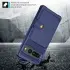 Google Pixel 7 Pro 3 in 1 Back Cover Portemonnee Hoesje Donkerblauw afbeelding 4