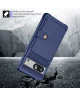 Google Pixel 8 3 in 1 Back Cover Portemonnee Hoesje Donkerblauw