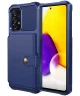 Samsung Galaxy A53 3 in 1 Back Cover Portemonnee Hoesje Donkerblauw