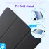 Apple iPad 9.7 2017 / 2018 / Air (2) Hoes Tri-Fold Book Case Zwart afbeelding 4