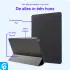 Apple iPad 9.7 2017 / 2018 / Air (2) Hoes Tri-Fold Book Case Zwart afbeelding 2