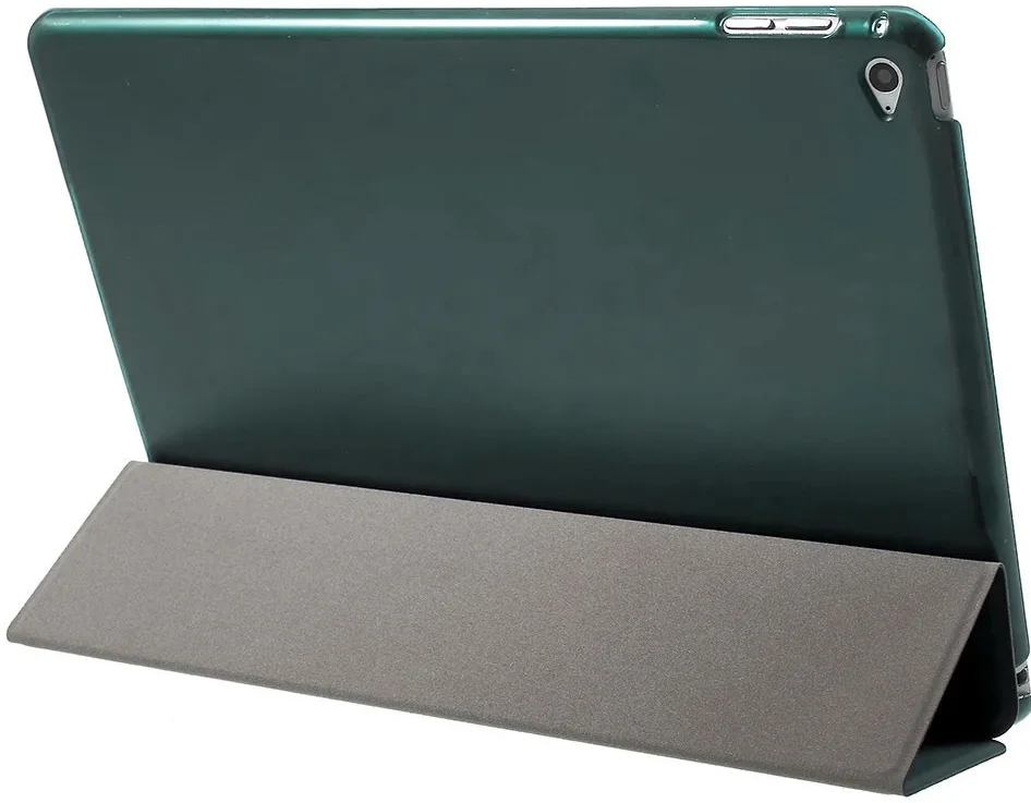 Apple iPad 9.7 2017 / 2018 / Air (2) Hoes Tri-Fold Book Case Groen afbeelding 8