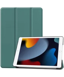 Apple iPad 10.2 (2021/2020/2019) Hoes Tri-Fold Book Case Groen
