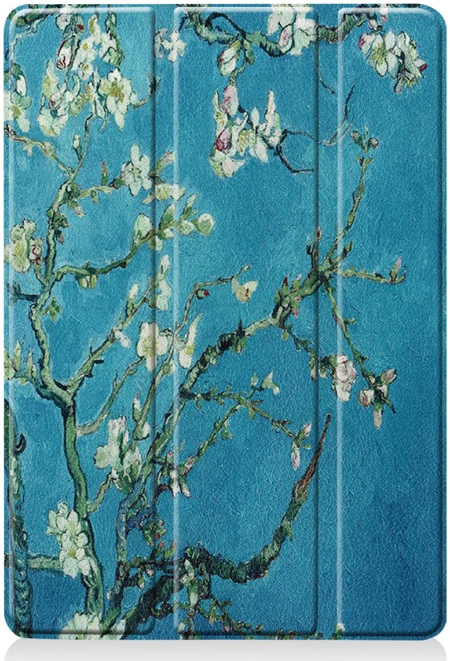 Apple iPad 10.2 (2021/2020/2019) Hoes Tri-Fold Book Case Blossom afbeelding 10