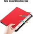 Apple iPad Air 10.9 (2020 / 2022) Hoes Tri-Fold Book Case Rood afbeelding 7