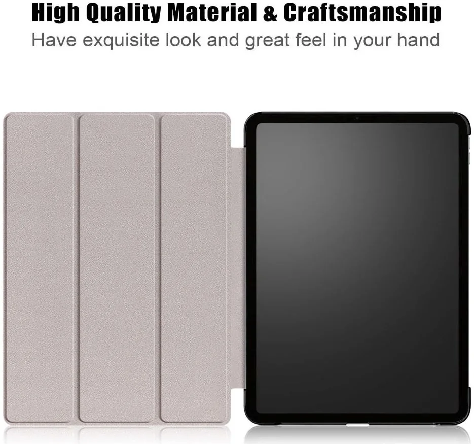 Apple iPad Air 10.9 (2020 / 2022) Hoes Tri-Fold Book Case Groen afbeelding 8