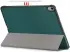 Apple iPad Air 10.9 (2020 / 2022) Hoes Tri-Fold Book Case Groen afbeelding 2