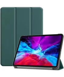 iPad Pro 12.9 Hoes Tri-Fold Book Case met Standaard Groen