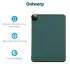 iPad Pro 12.9 Hoes Tri-Fold Book Case met Standaard Groen afbeelding 3