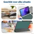 iPad Pro 12.9 Hoes Tri-Fold Book Case met Standaard Groen afbeelding 8