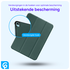 Apple iPad 11 (2025) / 10.9 (2022) Hoes Tri-Fold Book Case Groen afbeelding 2