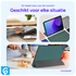 Apple iPad 11 (2025) / 10.9 (2022) Hoes Tri-Fold Book Case Groen afbeelding 5