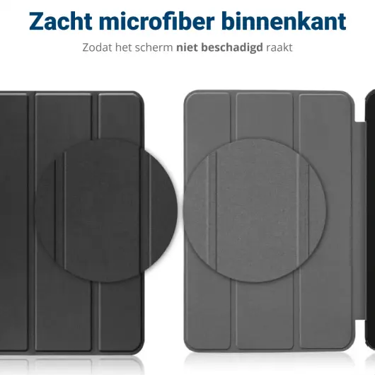 Apple iPad 11 (2025) / 10.9 (2022) Hoes Tri-Fold Book Case Sterrennacht Print afbeelding 6