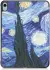 Apple iPad 11 (2025) / 10.9 (2022) Hoes Tri-Fold Book Case Sterrennacht Print afbeelding 9